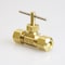 Homeplus+ ATC 1/4 in. 1/4 in. Brass Needle Valve 6JC052102421011 - alternate 2